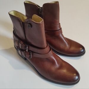 Bussola Antwerpen Brown leather Boots